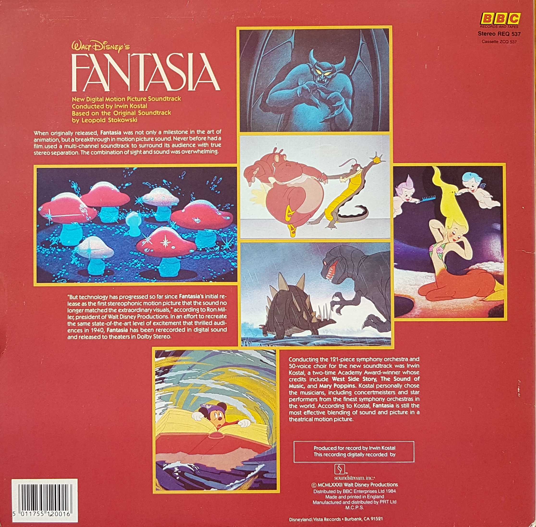 Picture of REQ 537 Fantasia by artist Various from the BBC records and Tapes library